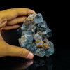 Fluorescent Green Fluorite Natural Mineral Specimen # B 6791
