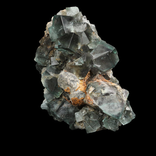Fluorescent Green Fluorite Natural Mineral Specimen # B 6791