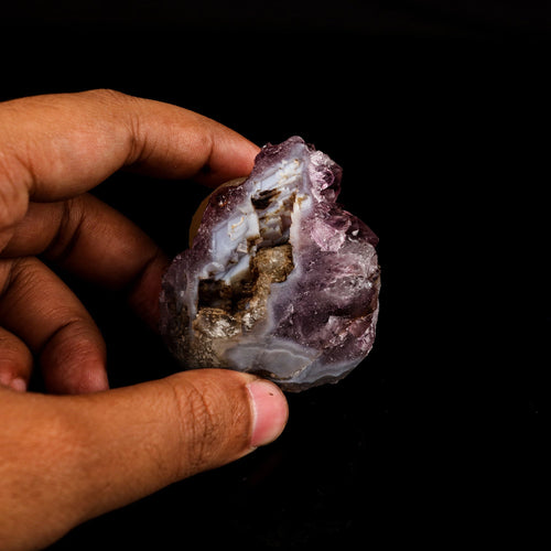 Fluorite ball on Amethyst Natural Mineral Specimen # B 6131