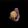 Fluorite ball on Amethyst Natural Mineral Specimen # B 6131