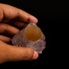 Fluorite ball on Amethyst Natural Mineral Specimen # B 6189