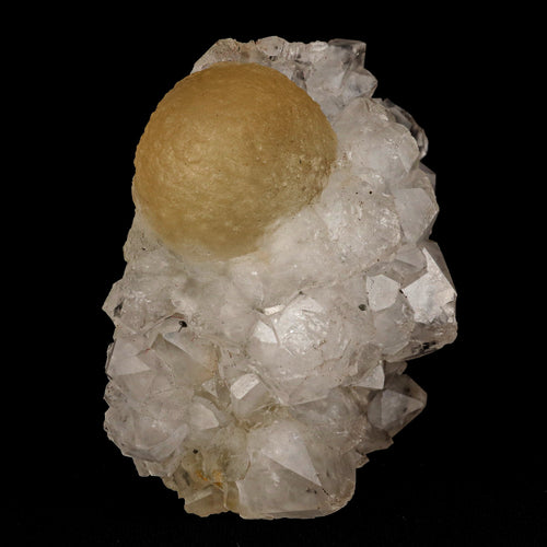 Fluorite ball on MM Quartz Natural Mineral Specimen # B 5338