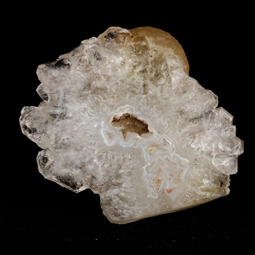 Fluorite ball on MM Quartz Natural Mineral Specimen # B 5338