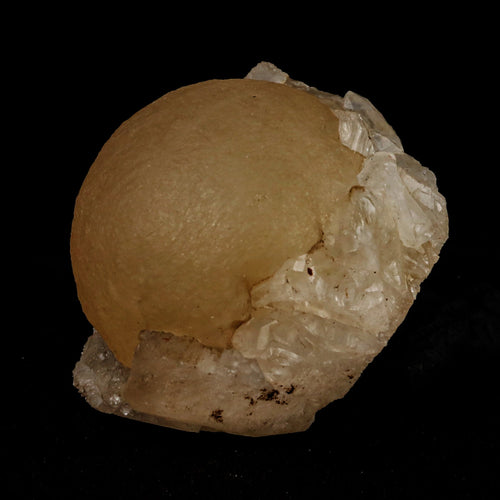 Fluorite ball on MM Quartz Natural Mineral Specimen # B 5351