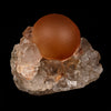 Fluorite ball on MM Quartz Natural Mineral Specimen # B 5362