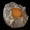 Fluorite ball on MM Quartz Natural Mineral Specimen # B 5372