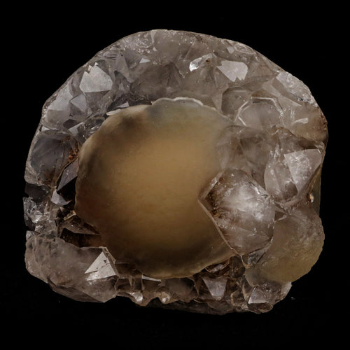Fluorite ball on MM Quartz Natural Mineral Specimen # B 5380