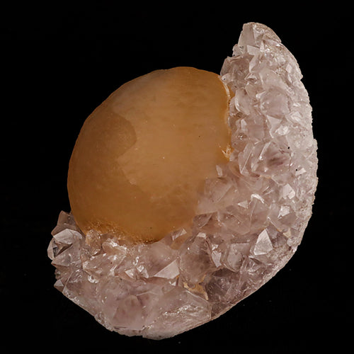 Fluorite ball on MM Quartz Natural Mineral Specimen # B 5392