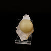 Fluorite ball on MM Quartz Natural Mineral Specimen # B 6198