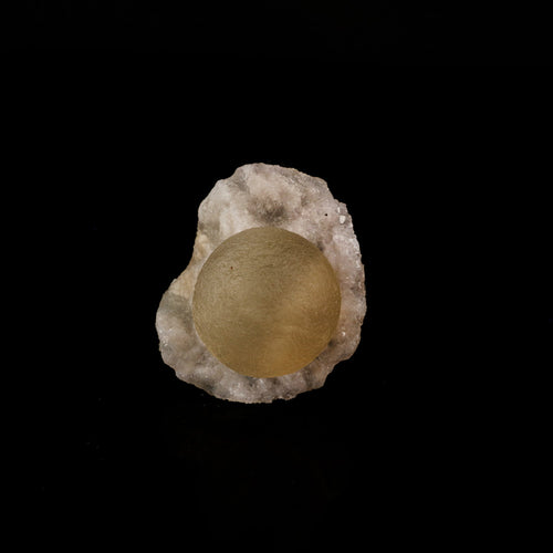 Fluorite ball on MM Quartz Natural Mineral Specimen # B 6202