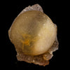 Fluorite Ball on MM Quartz Very Rare Natural Mineral Specimen # B 6097