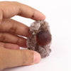 Fluorite Ball Violet Color on Amethyst Very Rare Natural Mineral Specimen # B 5929