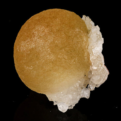 Fluorite balls on MM Quartz Natural Mineral Specimen # B 5781