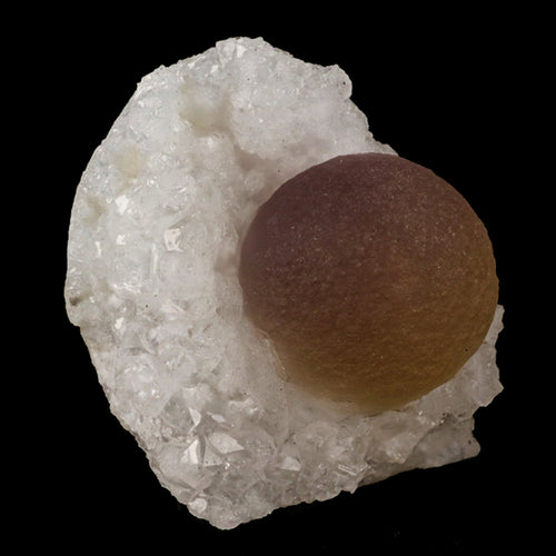 Fluorite balls on MM Quartz Natural Mineral Specimen # B 5932