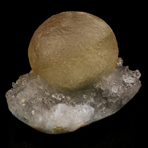 Fluorite balls on MM Quartz Natural Mineral Specimen # B 5935