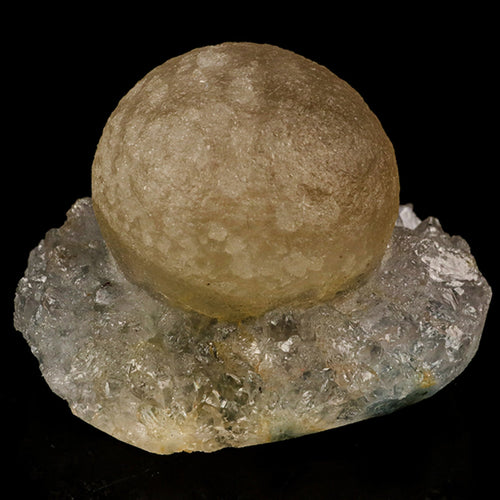 Fluorite balls on MM Quartz Natural Mineral Specimen # B 5935