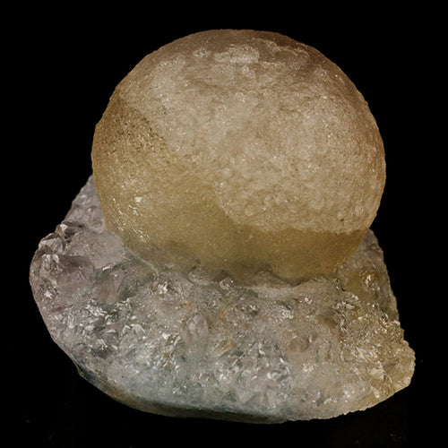 Fluorite balls on MM Quartz Natural Mineral Specimen # B 5935