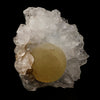 Fluorite balls on MM Quartz Natural Mineral Specimen # B 5943