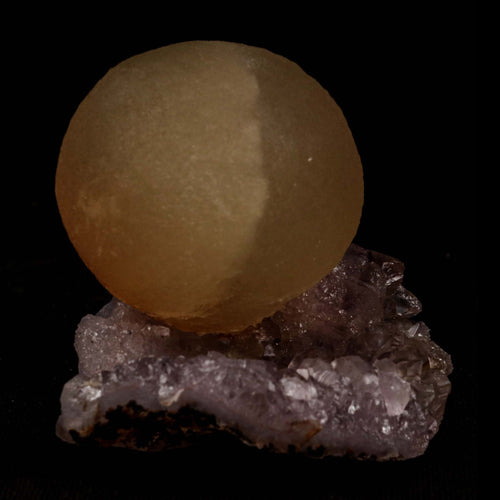 Fluorite Botryoidalon Amethyst Natural Mineral Specimen  # B 5194