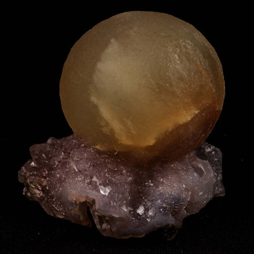 Fluorite Botryoidalon Amethyst Natural Mineral Specimen  # B 5194