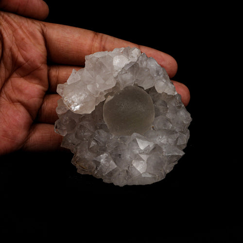 Fluorite Botridoal on MM Quartz Natural Mineral Specimen  # B 5168