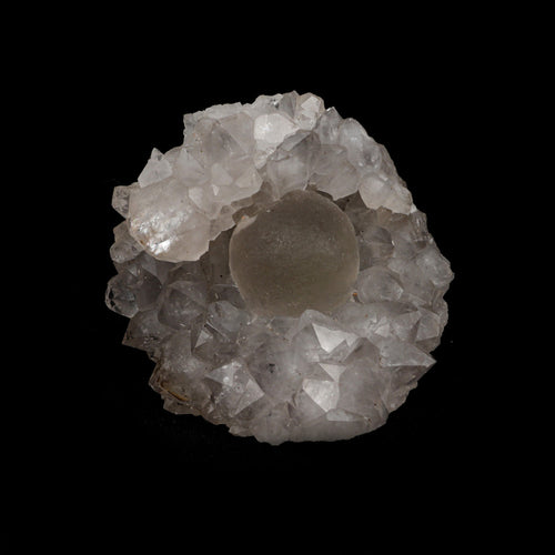 Fluorite Botridoal on MM Quartz Natural Mineral Specimen  # B 5168