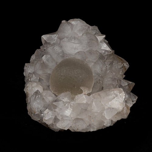 Fluorite Botridoal on MM Quartz Natural Mineral Specimen  # B 5168