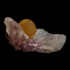 Fluorite Botryoidal on Amethyst Natural Mineral Specimen  # B 5058