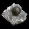 Fluorite Botryoidal on MM Quartz Natural Mineral Specimen  # B 4734