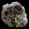 Fluorite Botryoidal on MM Quartz Natural Mineral Specimen  # B 4734