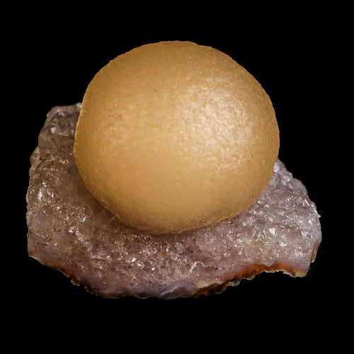 Fluorite  Botryoidal on Quartz Natural Mineral Specimen  # B 5039