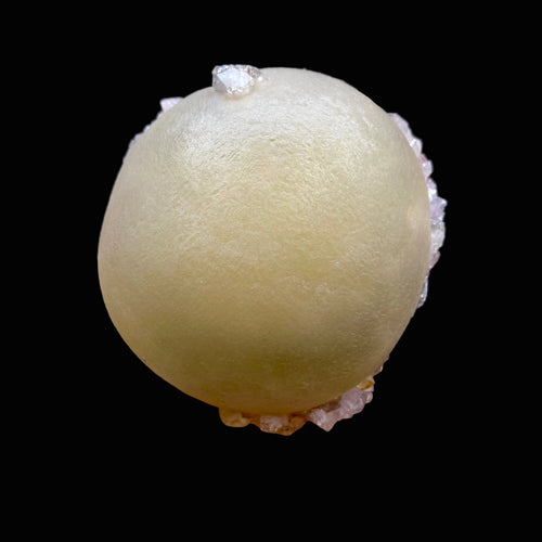 Rare Jumbo Botryoidal Fluorite  – Indian Zeolite Mineral Specimen from Madhya Pradesh DK108