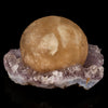 Fluorite Huge Ball on Amethyst Very Rare Natural Mineral Specimen # B 5789