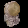 Fluorite Huge Ball on Amethyst Very Rare Natural Mineral Specimen # B 5926