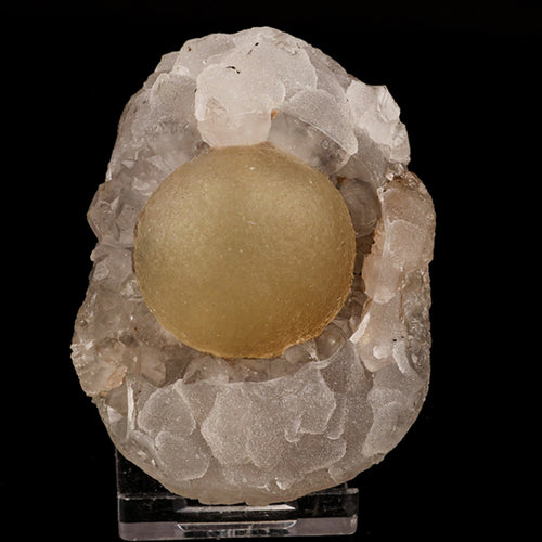 Fluorite Huge balls on MM Quartz Natural Mineral Specimen # B 5956