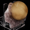 Fluorite on Amethyst Natural Mineral Specimen # B 5621