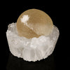 Fluorite on MM Quartz geode Natural Mineral Specimen # B 6141