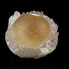 Fluorite on MM Quartz geode Natural Mineral Specimen # B 6141