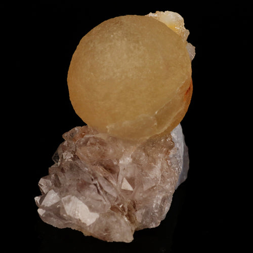 Fluorite on MM Quartz Natural Mineral Specimen # B 5627