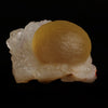 Fluorite (rare botryoidal) on Quartz  Natural Mineral Specimen  # B 5031