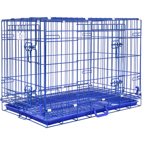 30 Collapsible Blue Dog Crate BLU30