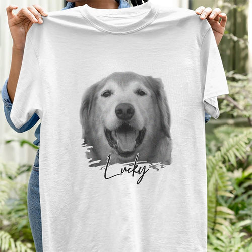 Custom Pet Portrait Dog Sweatshirt