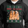 Upload Photo Christmas Ugly Dog Cat Sweatshirt Hoodie