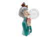 Blowing Bubble Gum Girl Lamp