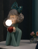 Blowing Bubble Gum Girl Lamp