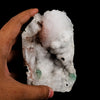 Goosecreekite with MM Quartz and green Apophyllite Self Standing Natural Mineral Specimen # B 6594