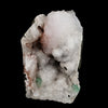 Goosecreekite with MM Quartz and green Apophyllite Self Standing Natural Mineral Specimen # B 6594