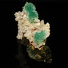 Green Apophyllite Bow with Stilbite Free Standing Natural Mineral Specimen # B 6774