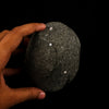 Green Apophyllite Cube with Stilbite geode Self Standing Natural Mineral Specimen # B 6263