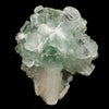 Green Apophyllite Disco Ball with Stilbite Natural Mineral Specimen # B 6535